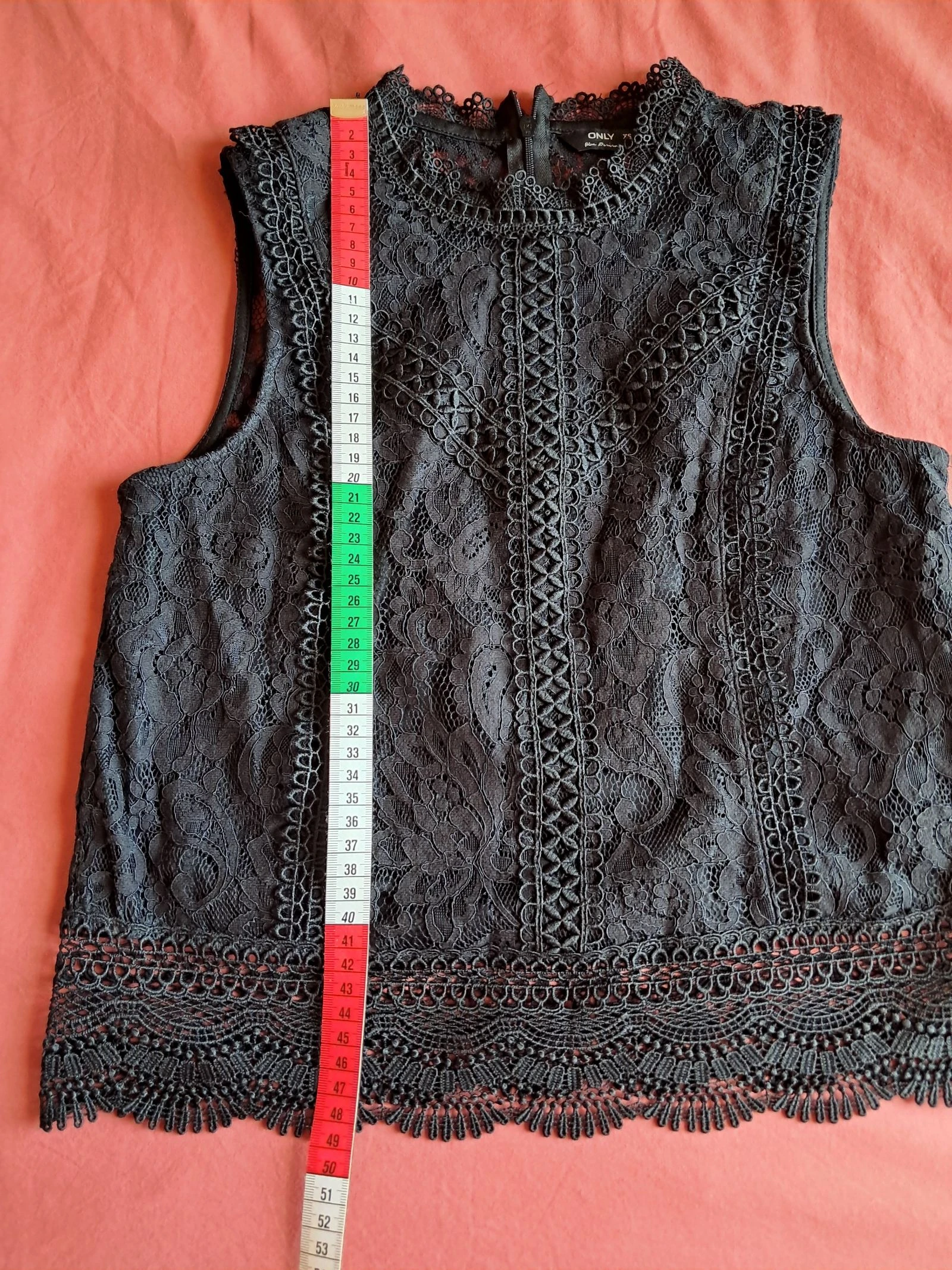 Elegant black Only lace top size 34 – photo 5
